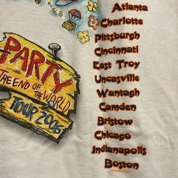 Jimmy Buffett 2006 “party at the end of the world tour”MINT CONDITION NE… - Picture 16 of 16